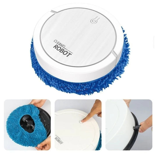 Robô De Limpeza - Simula Pano E Seca Baixo Ruído